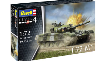 Plastic ModelKit tank 03357 - T-72 M1 (1:72) - Revell