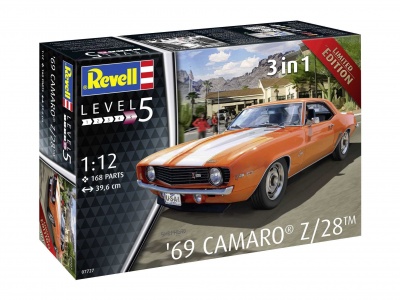 Plastic ModelKit auto 07727 - 69 Chevy Camaro (1:12) - Revell