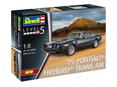 Plastic ModelKit auto - Pontiac Firebird Trans Am (1:8) - Revell