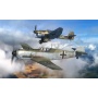 Plastic ModelKit letadlo 03770 - Messerschmitt Bf109E & Junkers Ju87B Stuka (1:144) - Revell