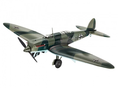 Plastic ModelKit letadlo 03962 - Henschel He70 F-2 (1:72) - Revell