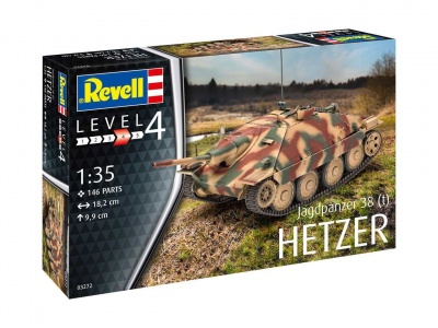 Plastic ModelKit military 03272 - Jagdpanzer 38 (t) HETZER (1:35)