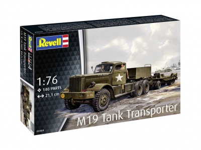 Plastic ModelKit military 03364 - M19 Tank Transporter (1:72) - Revell