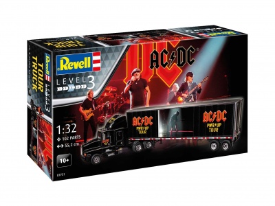 Plastic ModelKit truck 07731 - AC/DC Tour Truck "Power Up" (1:32) - Revell