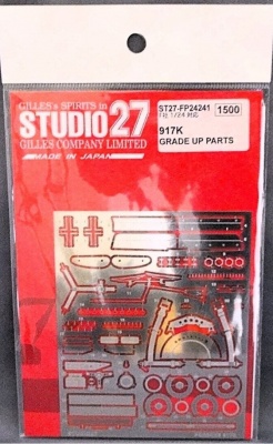 Porsche 917K 1/24 Grade up Parts - Studio27