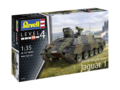 Raketenjagdpanzer Jaguar 1 (1:35) Plastic Model Kit military 03353 - Revell