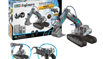 Revell Engineers 21305 - Hydraulic Excavator 3in1 (1:24) - Revell