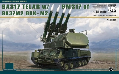 SAM17 BUK M2 With Metal Track Link 1:35 - Panda Hobby