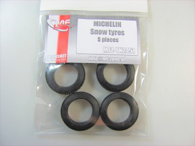 SLEVA 10% DISCOUNT - Michelin Snow Tyres 5pcs.1/24 - MF-Zone