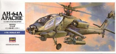 SLEVA 100,-Kč 30% DISCOUNT - AH-64 Apache (1:72) - Hasegawa