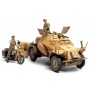 SLEVA  15%  DISCOUNT - Sd.Kfz.222 Leichter Panzerspahwagen 4x4 Afrika Korps (1:35) - Tamiya