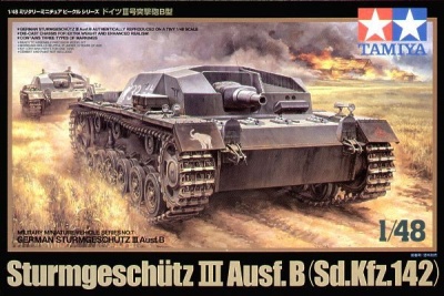 SLEVA 17% DISCOUNT - Sturmgeschutz III Ausf. B (Sd.Kfz. 142) 1/48 - Tamiya