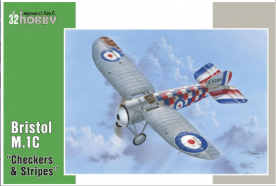 SLEVA 20%  DISCOUNT - Bristol M.1C Checkers & Stripes 1/32 – Special Hobby