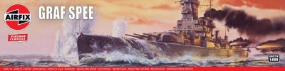 SLEVA  20% DISCOUNT - Classic Kit VINTAGE loď A04211V - Admiral Graf Spee (1:600) – Airfix