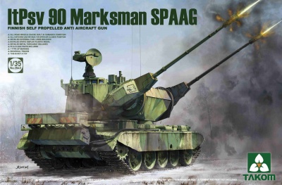 SLEVA  20% DISCOUNT - Finnish Self Propelled Anti Aircraft Gun ltPsv 90 Marksman SPAAG 1:35 - Takom