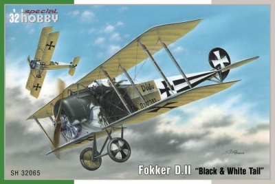 SLEVA  20% DISCOUNT - Fokker D.II Black & White Tail 1/32 – Special Hobby