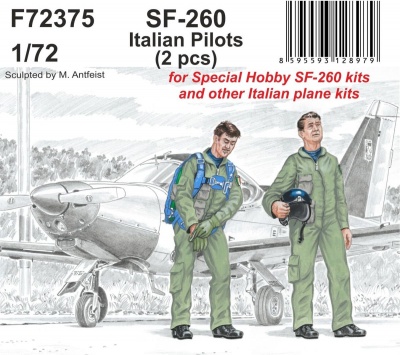 SLEVA 20% DISCOUNT - SF-260 Italian Pilots 1/72 – Special Hobby