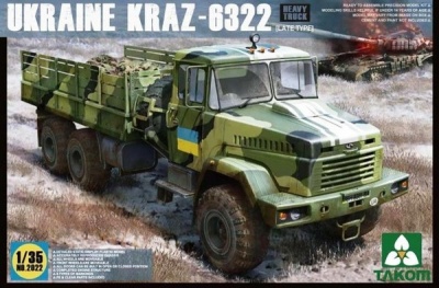 SLEVA 20% DISCOUNT - Ukraine KrAZ-6322 1/35 - Takom