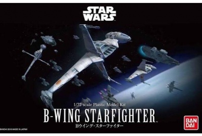 SLEVA 30% DISCOUNT - B-Wing Starfighter 1/72 - Bandai