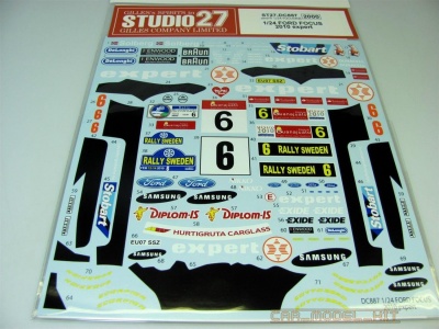 SLEVA 30% DISCOUNT - Ford Focus WRC "expert" (2010) 1/24 - Studio27