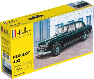 SLEVA DISCOUNT - Peugeot 403 1/43 - Heller