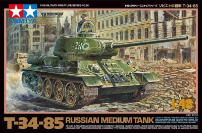 SLEVA   DISCOUNT - T-34/85 1/48 -Tamiya