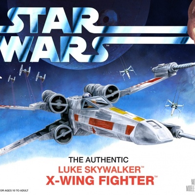 STAR WARS : A NEW HOPE X-WING FIGHTER SNAP 1/63 - MPC