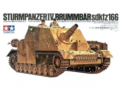 Sturmpanzer IV Brummbär sd.kfz. 166 (1:35) - Tamiya