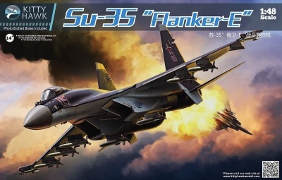 Su-35 Flanker-E (1:48) - Kitty Hawk