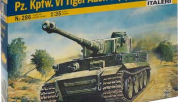 SLEVA   20%  DISCOUNT - TIGER I AUSF. E/H1 (1:35) Model Kit 0286 - Italeri