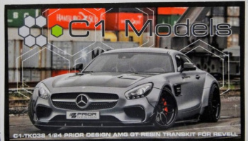 Prior Design AMG GT Resin Transkit for Revell 1/24 - C1 Models