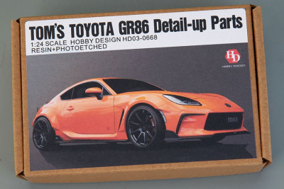 Tom's Toyota GR86 Detail-up Parts For T 24361 1/24 - Hobby Design