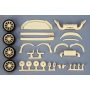 Tom's Toyota GR86 Detail-up Parts For T 24361 1/24 - Hobby Design