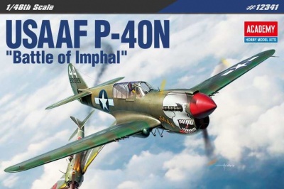 USAAF P-40N "Battle of Imphal" (1:48) - Academy