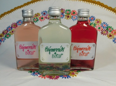 Vánoční  BALÍČEK  3 x 200ml 3druhy sirupů - Rýmovník sirup shop