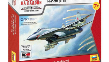 Wargames (HW) letadlo 7430 - MiG-29 (1:144) - Zvezda