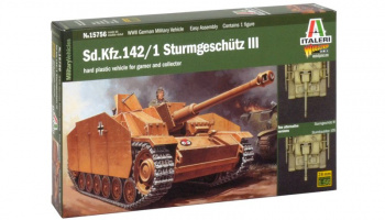 Wargames military - Sd.Kfz.142/1 Sturmgeschütz III (1:56) - Italeri