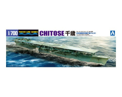 Water Line Series No. 228 Chitose IJN Aircraft Carrier 1:700 - Aoshima