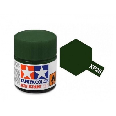 XF-26  Deep Green Acrylic Paint Mini XF26 - Tamiya